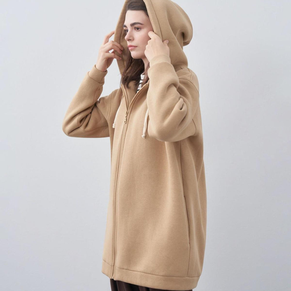 
                      
                        QOOQ UP Fermuarlı Basic Sweat - Camel
                      
                    