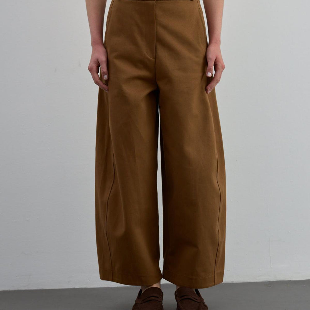 
                      
                        Bol Kesim Gabardin Pantolon Camel - Camel
                      
                    