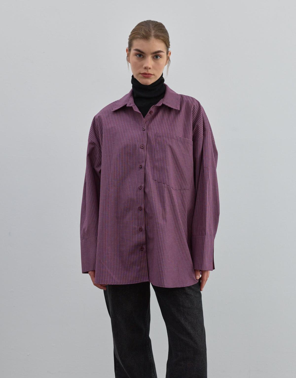 Pötikare Gömlek Bordo - Bordo