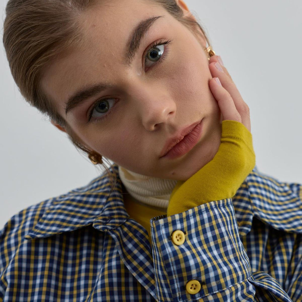 
                      
                        Oversize Desenli Gömlek Sarı - Sarı
                      
                    