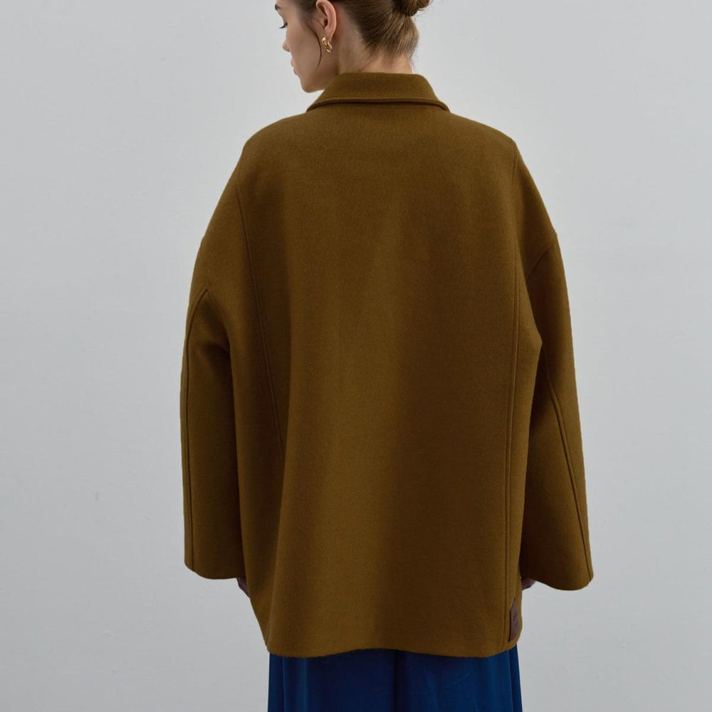 
                      
                        Kısa Kaşe Kaban Kahve - Kahve
                      
                    