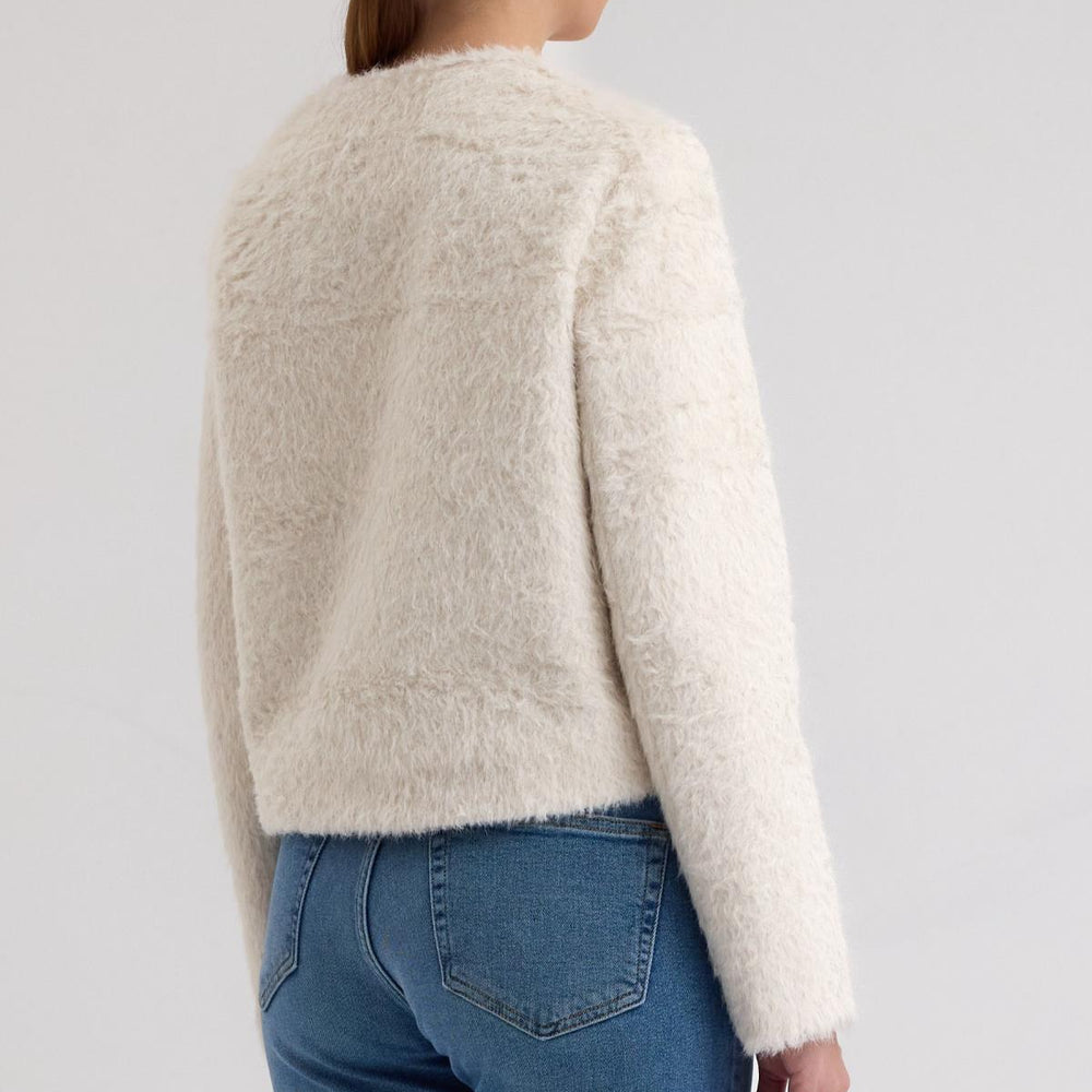 
                      
                        Peluş Crop Ceket Ekru - Ekru
                      
                    