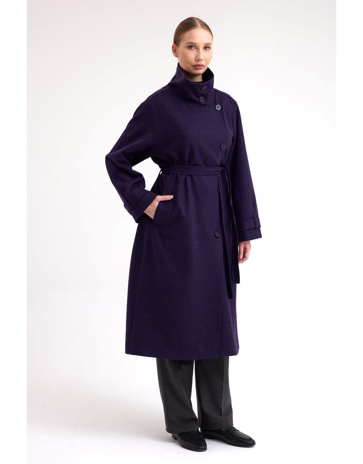 Kruvaze Kapama Kaban Mor - Mor