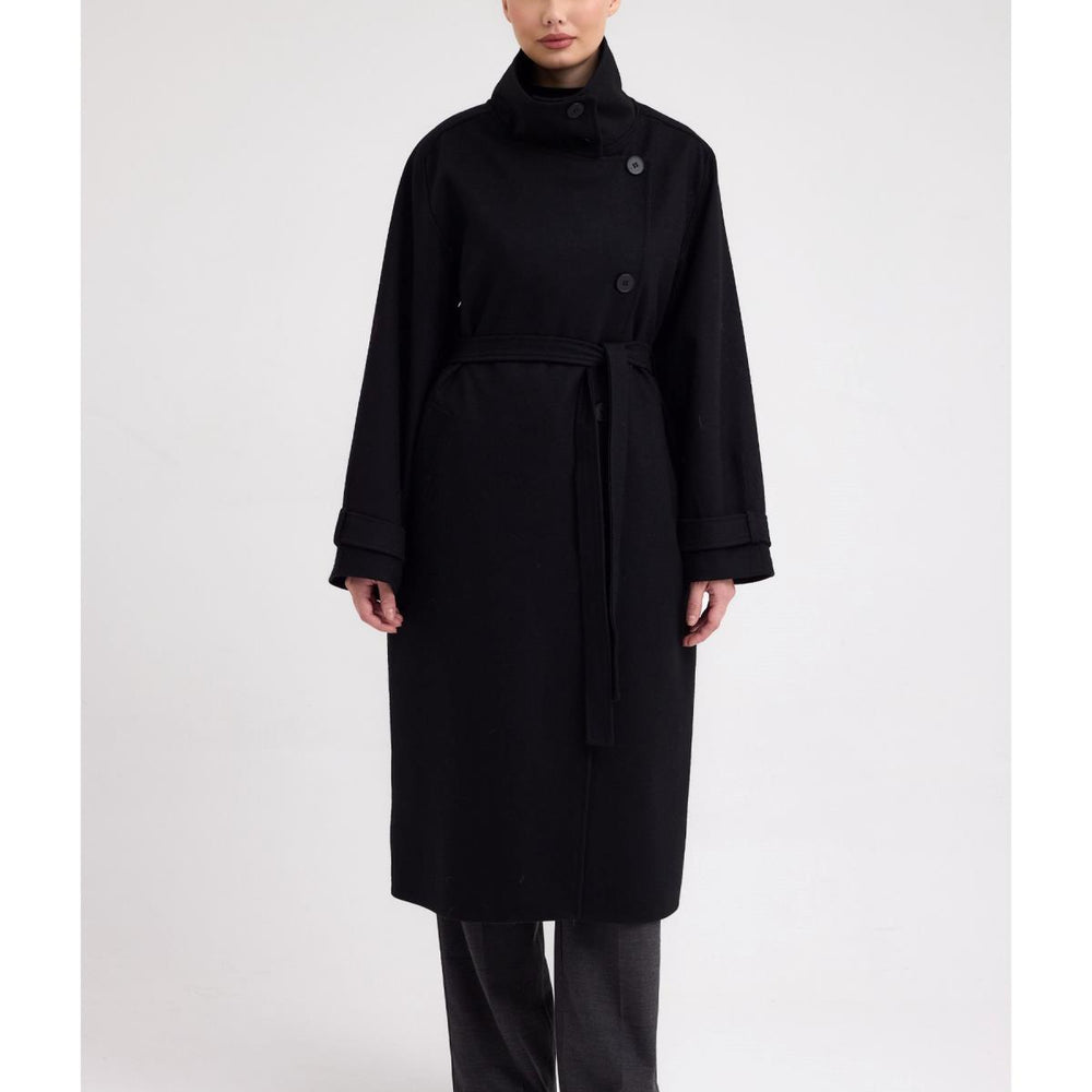 Kruvaze Kapama Kaban Siyah - Siyah