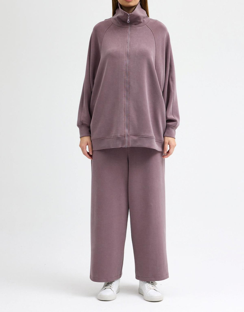 Yarasa Kol Modal Sweat Gül Kurusu - Gül kurusu