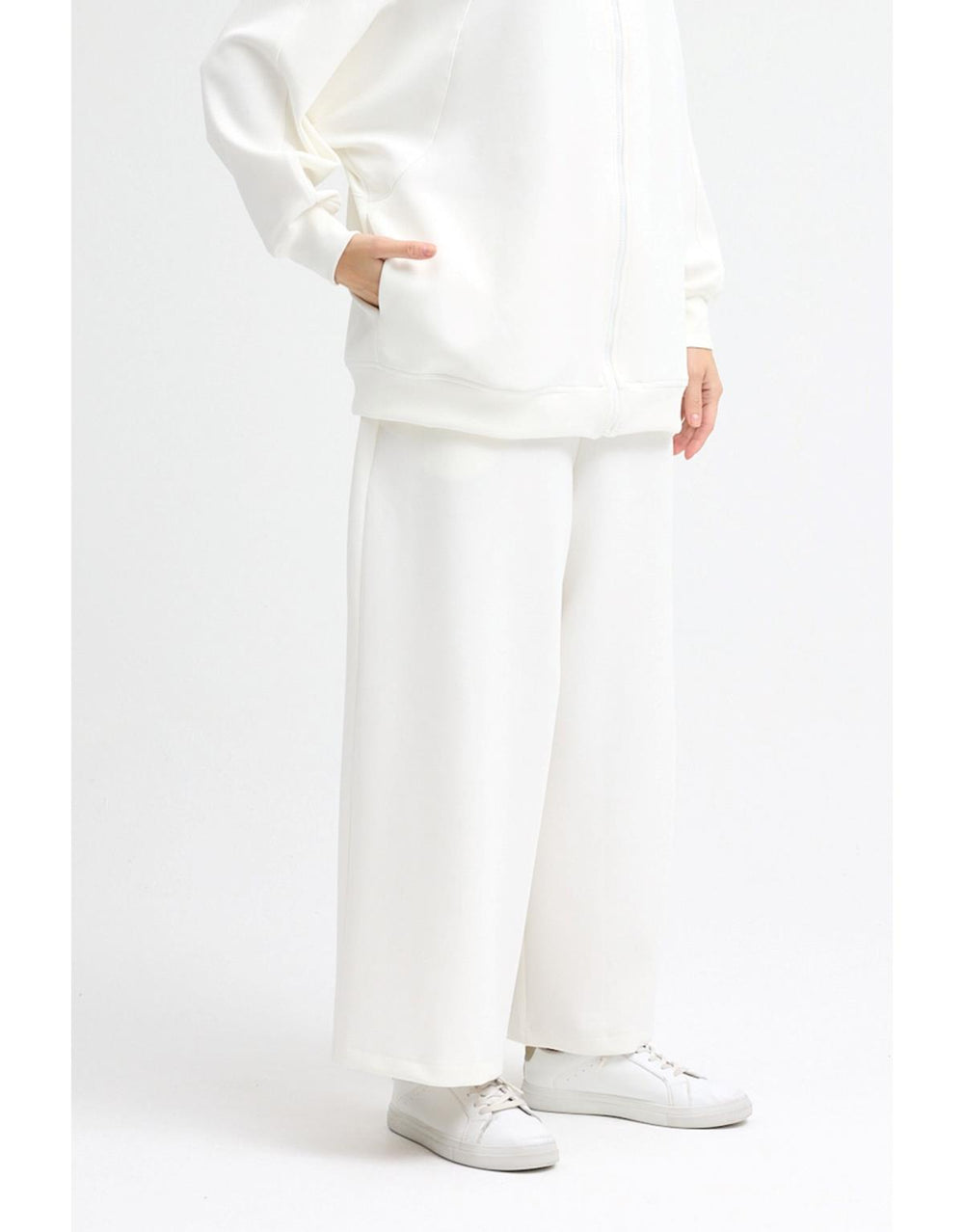 Modal Pantolon Ekru - Ekru