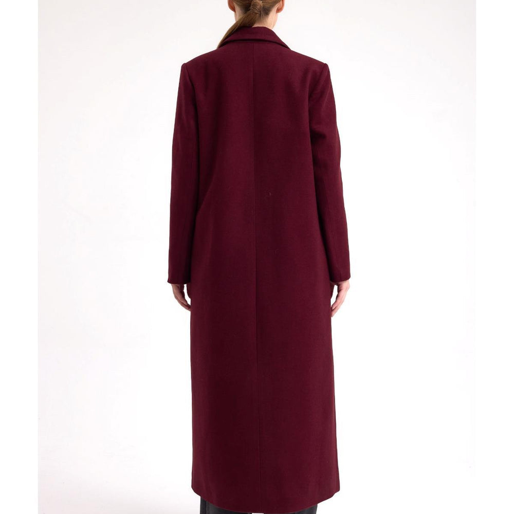 
                      
                        Kaşe Kaban Bordo - Bordo
                      
                    