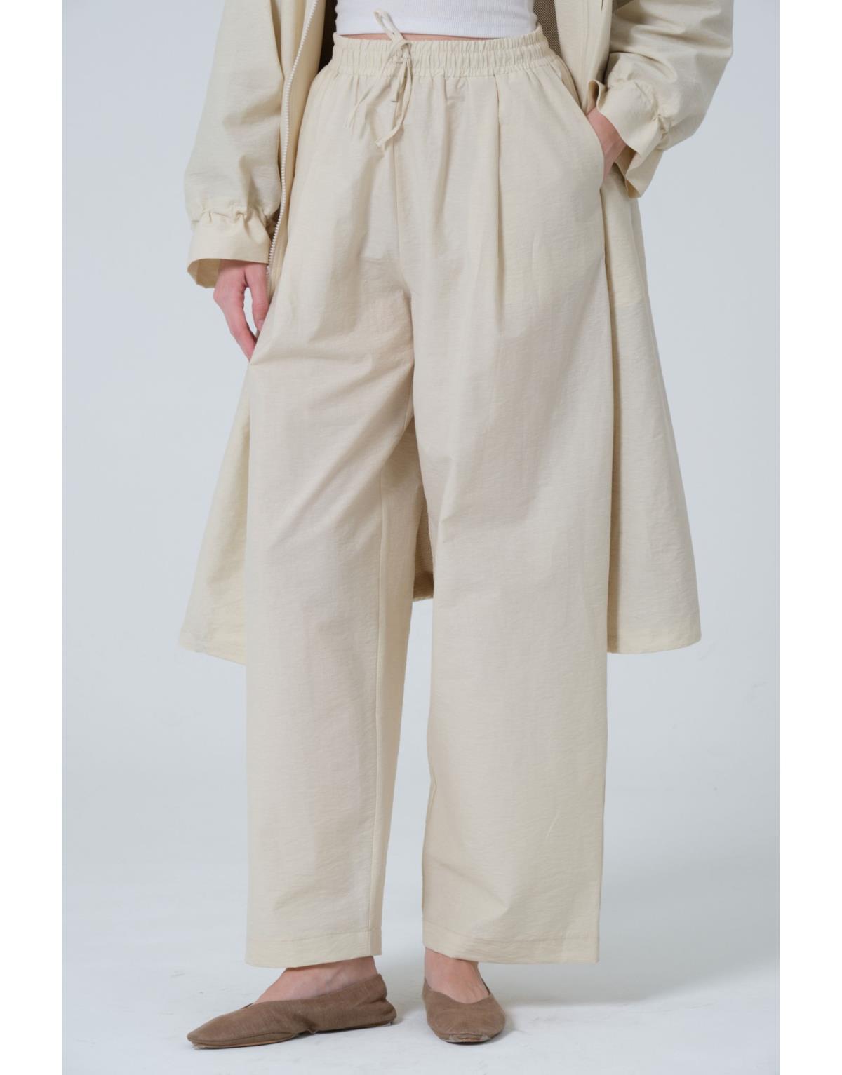 Vesp Pantolon Ekru - Ekru