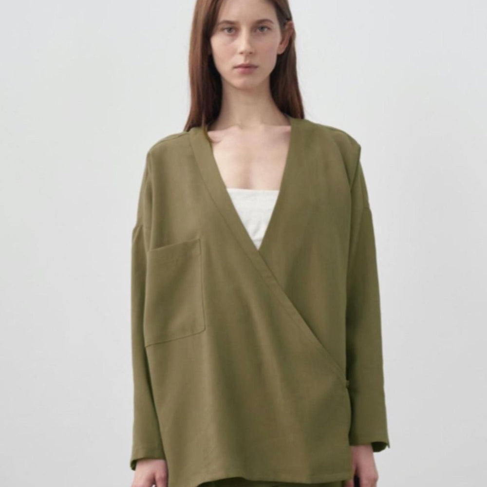 QOOQ UP Upi Kimono - Haki