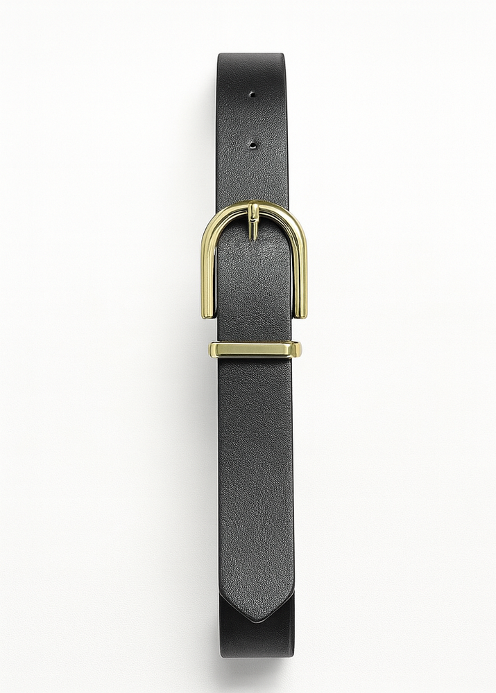 Metal Tokalı Kemer Gold