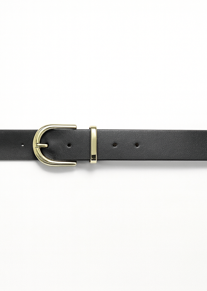 Metal Tokalı Kemer Gold