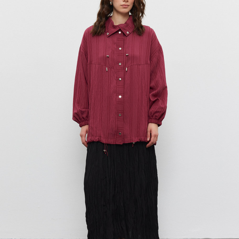 Bamb Ceket Bordo