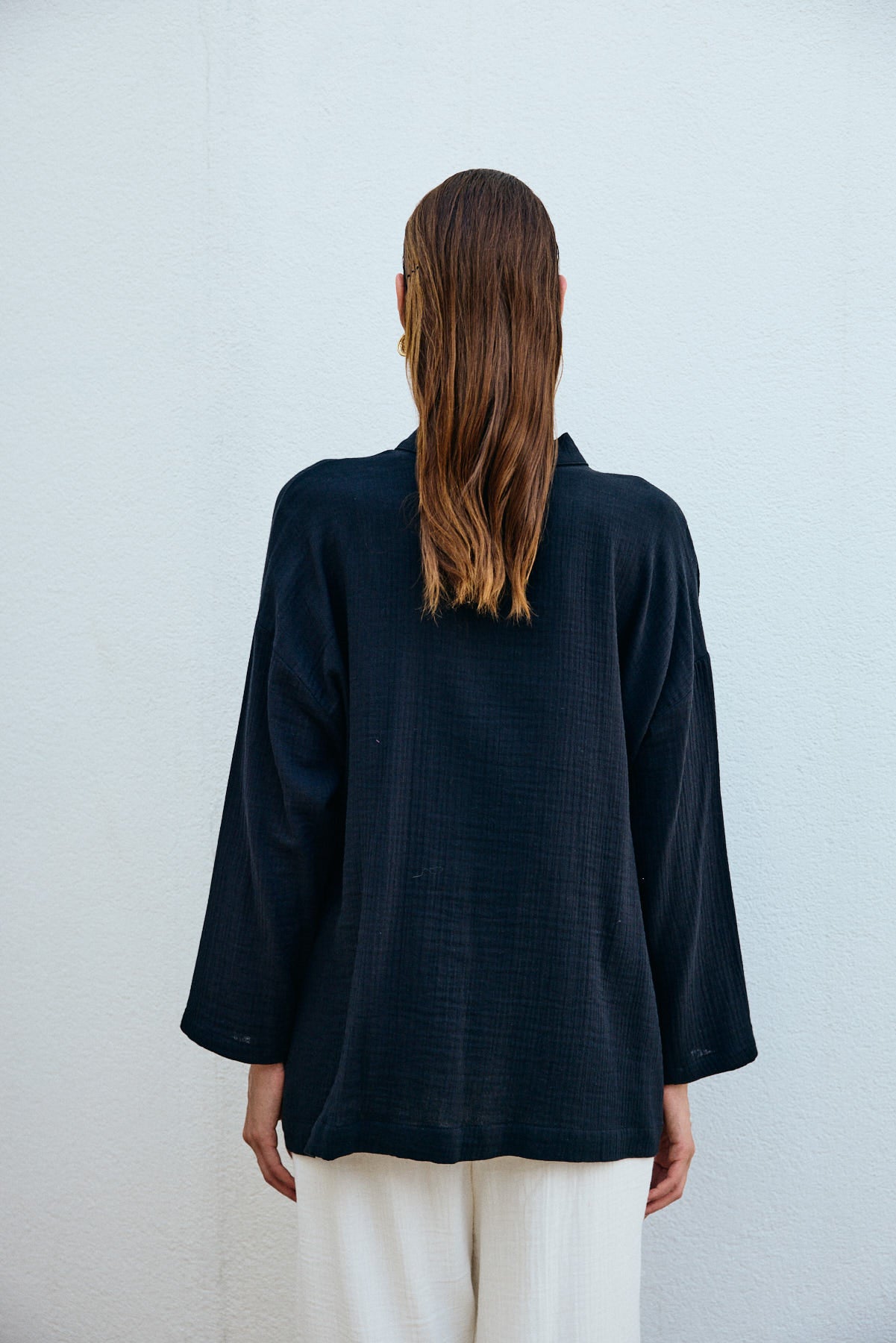 QOOQ UP Noya Kimono siyah